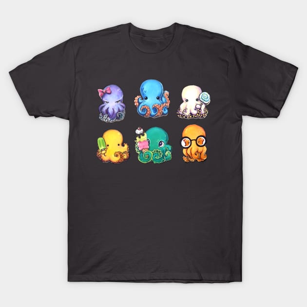 Octo-Puffs T-Shirt by BiancaRomanStumpff